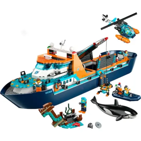 LEGO&reg; City Arctic Explorer Ship 60368 Building Toy Set (815 Pieces) {3}
