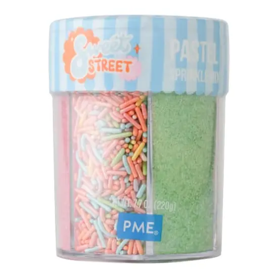 PME Cake Sweet Street&reg; Pastel Sprinkle Mix {3}