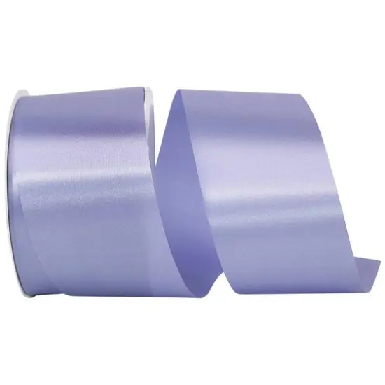 JAM Paper 2.5" x 50yd. Single Face Satin Allure Ribbon Iris {1}