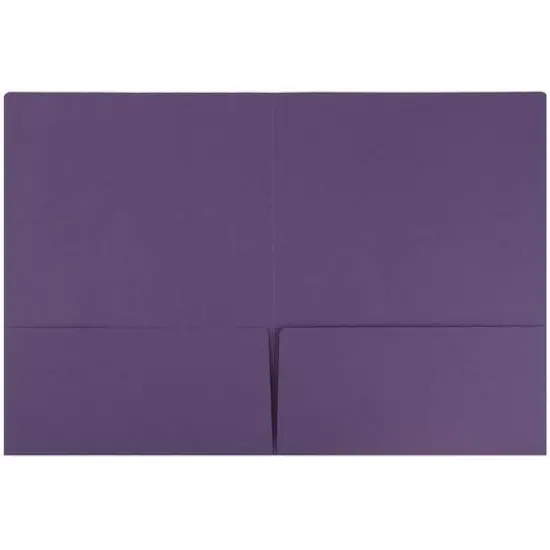 JAM Paper Assorted Dark Colors Premium Matte 2-Pocket Folders, 6ct. {4}