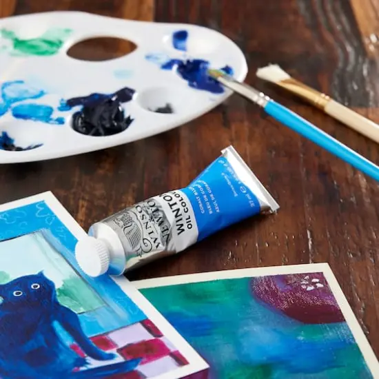 Winsor & Newton&reg; 1.25oz. Winton Oil Colour&trade; Tube Cobalt Blue {3}