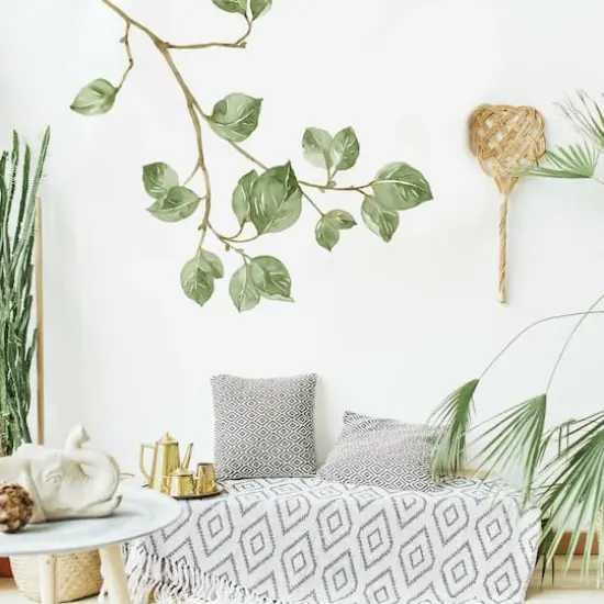 RoomMates Leaf Twig Peel & Stick Giant Wall Decals {5}