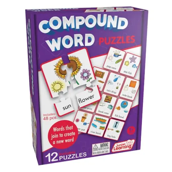 Junior Learning&reg; Compound Puzzles {1}