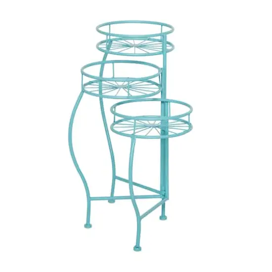 Blue Iron Transitional Plantstand, 21" x 19" x 18" {3}