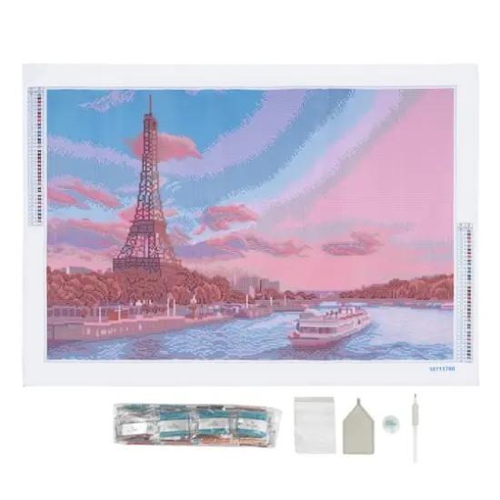 Eiffel Tower River Diamond Art Kit by Make Market&reg; {3}