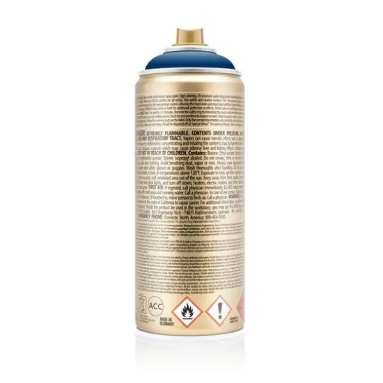 Montana&trade; Gold Acrylic Professional Spray Paint G5080 Ultramarine {7}