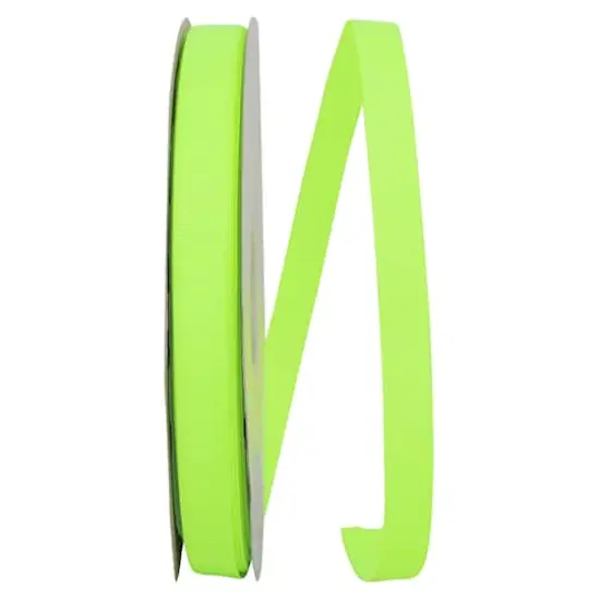 JAM Paper 5/8" Grosgrain Texture Ribbon Neon Yellow {1}