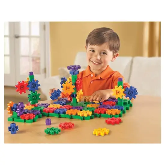 Learning Resources&reg; Gears! Gears! Gears! 100-Piece Deluxe Building Set {5}