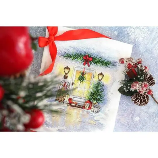 Christmas Door Cross Stitch Kit {6}