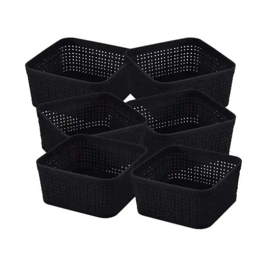 Simplify 5" Black Organizers, 6ct. {1}
