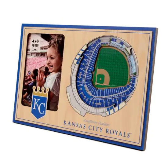 MLB 3D StadiumViews Picture Frame Kansas City Royals {1}