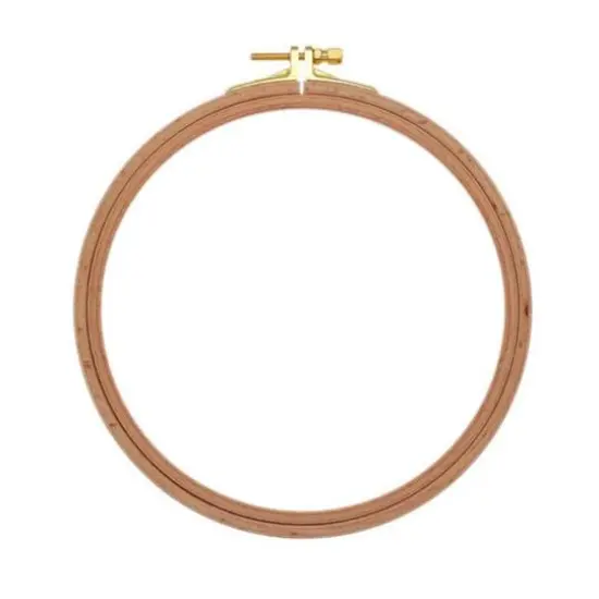 Nurge 8mm Screwed Wooden Embroidery Hoop {1}