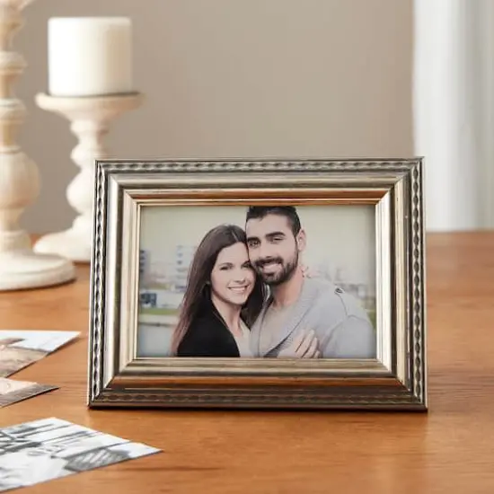 Simply Essentials&trade; Silver Scallop Edge Frame by Studio D&eacute;cor&reg; {4}