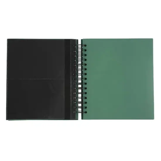 8" x 8" Spiral Bound Scrapbook Album by Recollections&reg; Green {3}