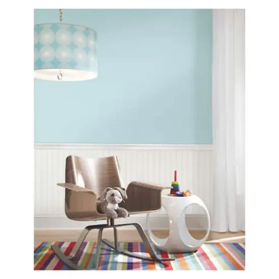 RoomMates Beadboard Peel & Stick Wallpaper White {6}