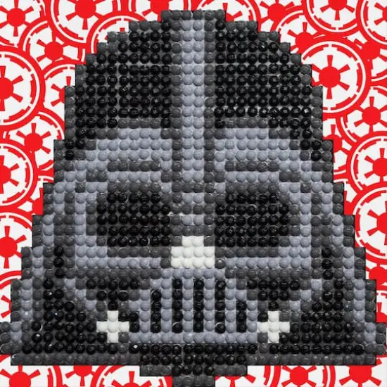 Camelot&reg; Dots Darth Vader Fun Diamond Painting Kit {1}