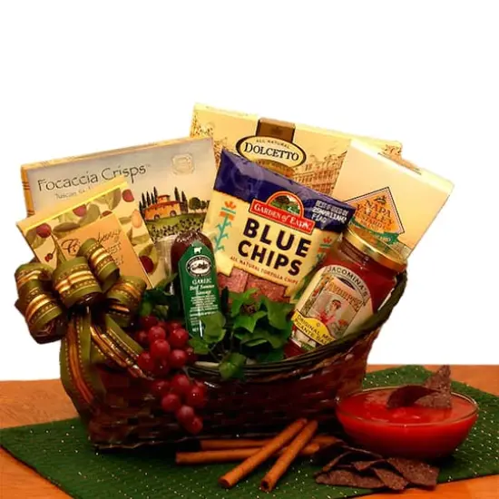 The Executive Gourmet Gift Basket {1}