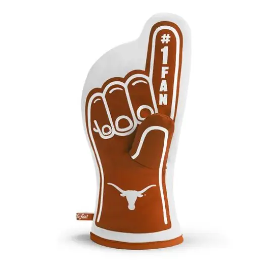 Quilted No.1 Oven Mitt Texas Longhorns {1}