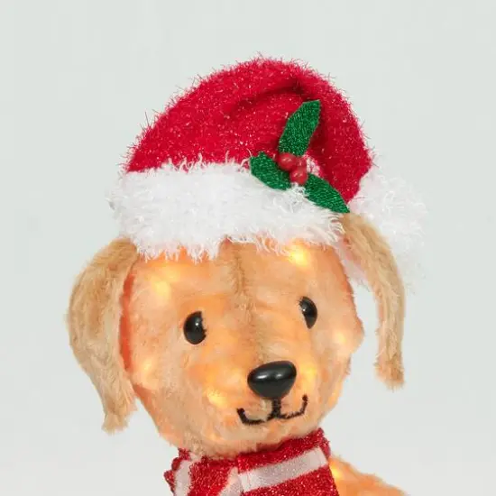 19" Plush Baby Labrador Sculpture {6}