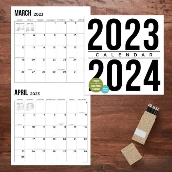 TF Publishing 2023-2024 Two Year Wall Calendar {4}