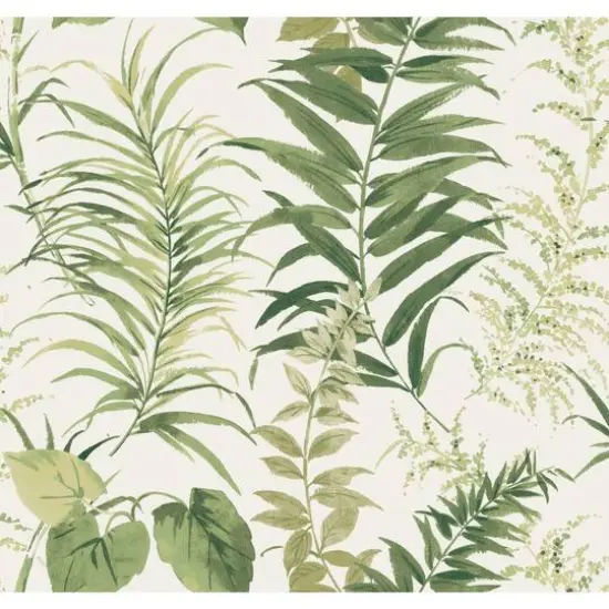 RoomMates Fern Forest Peel & Stick Wallpaper Mural Green {2}