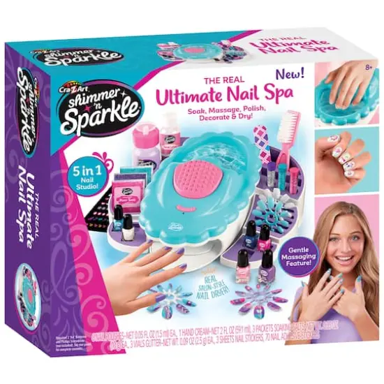 Cra-Z-Art&reg; Shimmer 'n Sparkle The Real Ultimate Nail Spa {8}