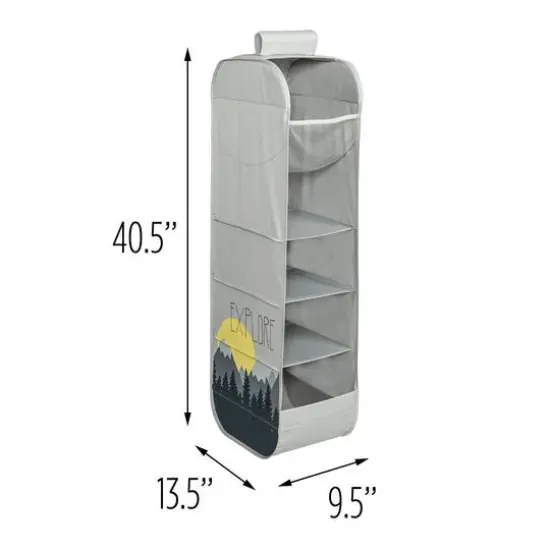 Honey Can Do 40.5" Kids Hanging Toy Sorter {7}