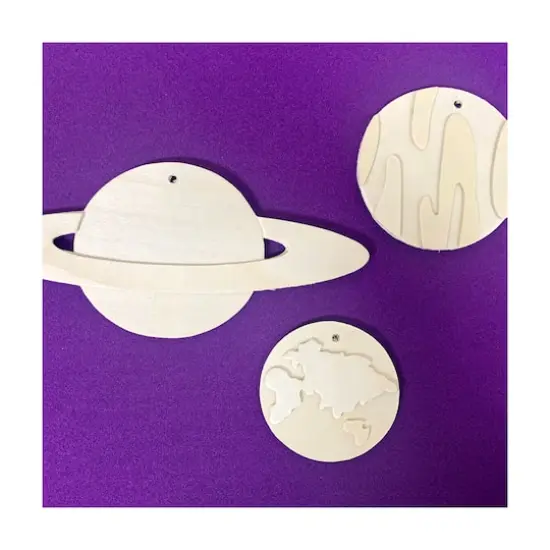 Works of Ahhh... Wood Paint Kit - NASA Solar System Mobile {6}