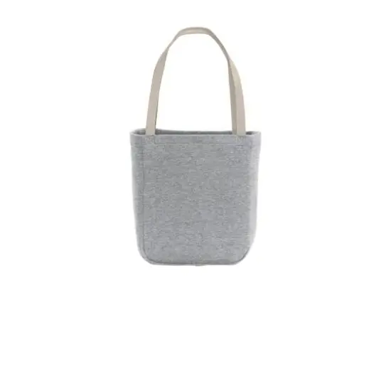 Port & Company&reg; Core Fleece Sweatshirt Tote Athletic Heather {5}