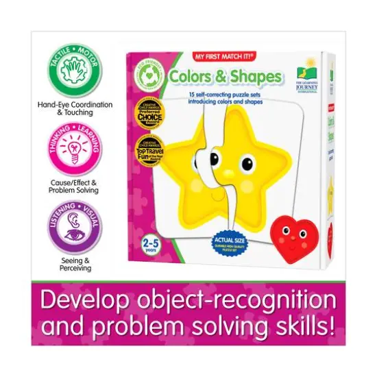 My First Match It! - Colors & Shapes {8}