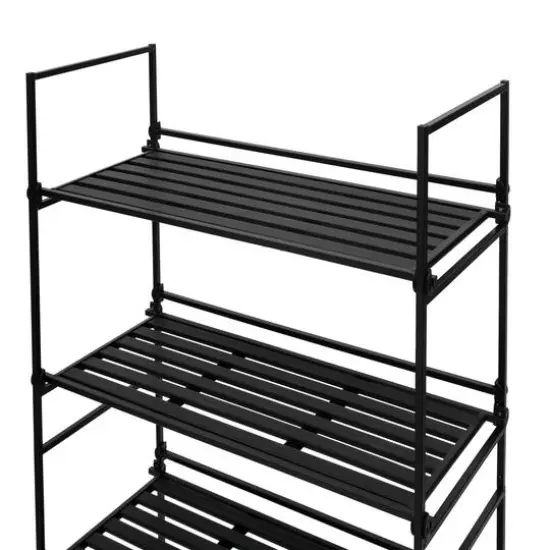Organize It All 5 Tier Espresso Freestanding Shelf {7}