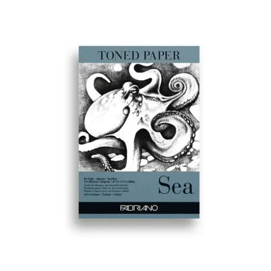 Fabriano&reg; Sea Toned Paper Pad, 8.25" x 11.75" {1}