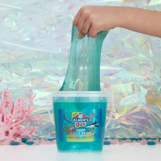 Elmer's&reg; Gue Deep Gue Sea Premade Slime with Mix-Ins {6}