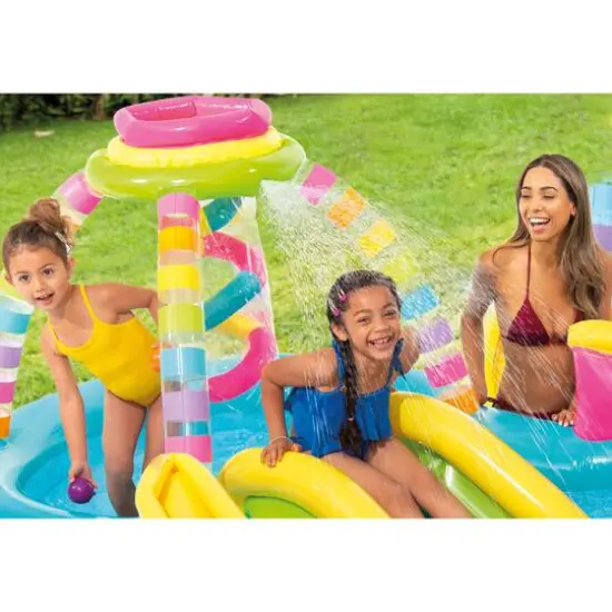 Intex&reg; Rainbow Funnel Inflatable Play Center {3}