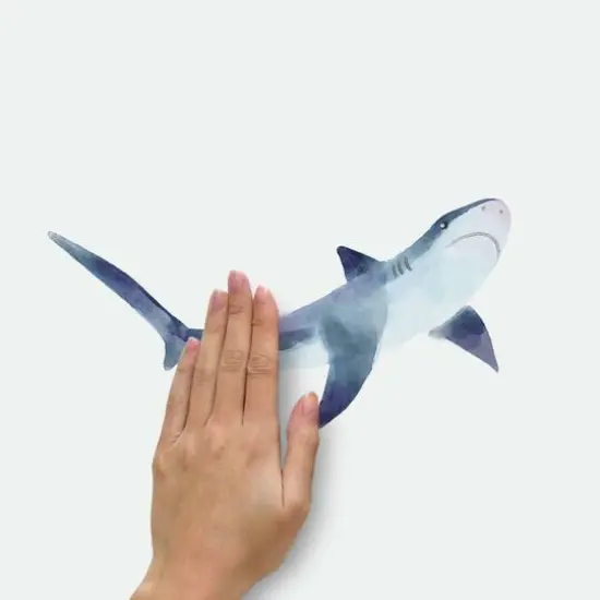 RoomMates Sharks Peel & Stick Wall Decals {6}
