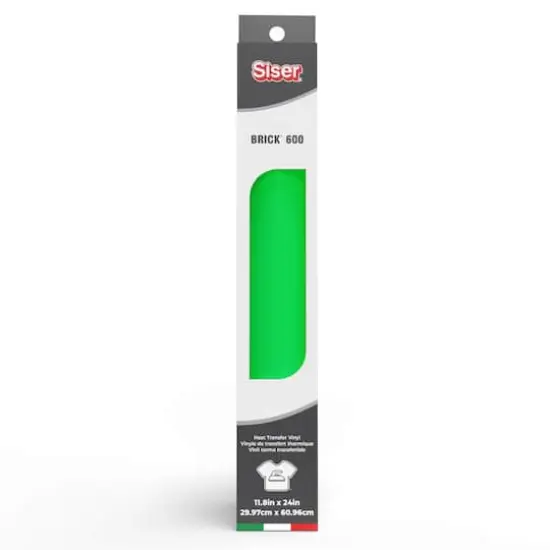 Siser&reg; Brick&reg; 600 Heat Transfer Vinyl Fluorescent Green {1}