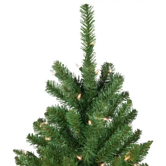7.5ft. Pre-Lit White River Fir Artificial Christmas Tree, Clear Lights {5}