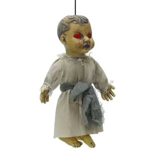 19" LED Sound Activated Haunted Doll D&eacute;cor by Ashland&reg; {6}