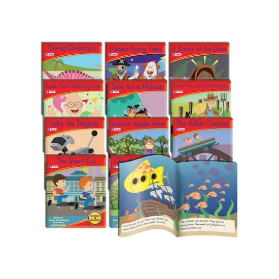 Junior Learning&reg; Letters & Sounds Phase 6 Set 1 Fiction Decodable Readers {1}