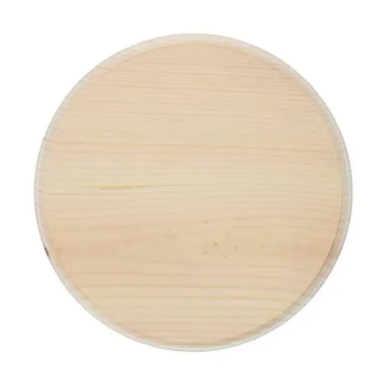 Good Wood by Leisure Arts 8" Pine Circle Plaque {1}