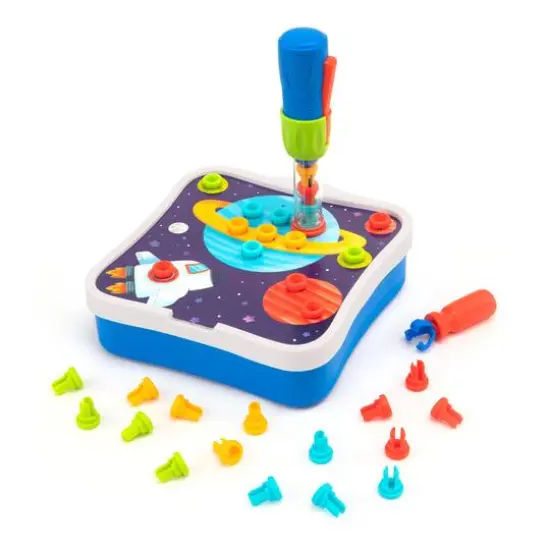 Educational Insights Design & Drill&reg; Rivet Pop Workshop {3}