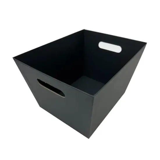 12.5" Paperboard Gift Basket by Celebrate It&trade; Black {4}