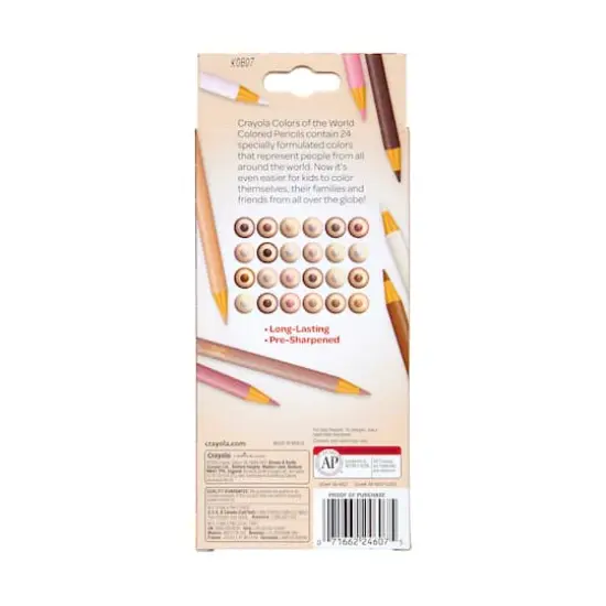 Crayola&reg; Colors of the World Colored Pencils, 24ct. {6}
