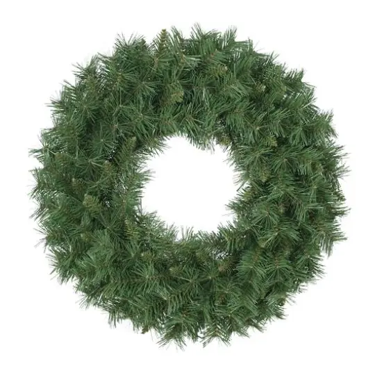 24" Round Valley Pine Wreath {1}