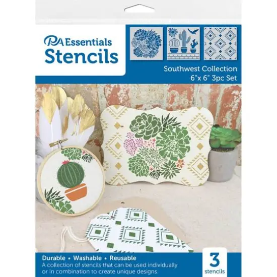 PA Essentials Southwest Collection Stencil Set {1}