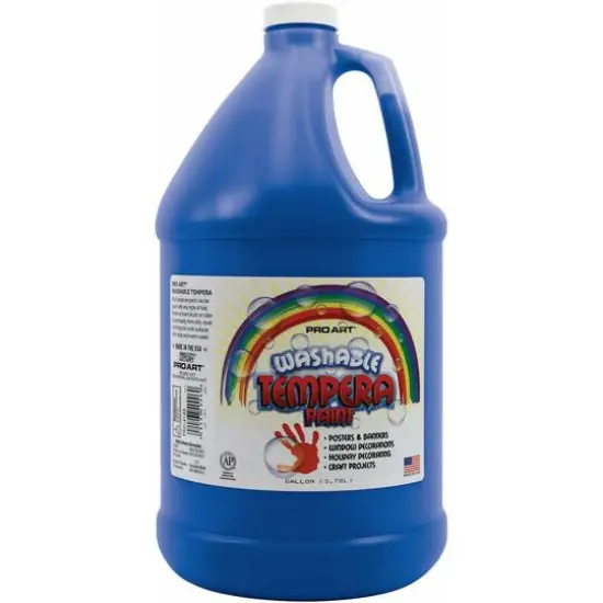 Pro Art&reg; Tempera Washable Paint, 1gal. Ultra Blue {1}