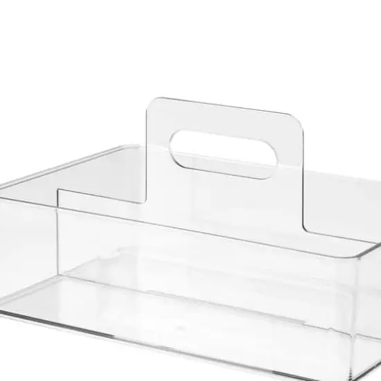 Clear Storage Caddy with Handle by Simply Tidy&trade; {5}