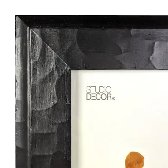 Expressions&trade; 8" x 10" Black Hammered Frame by Studio D&eacute;cor&reg; {3}