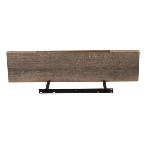 Household Essentials Floating Wall Shelf Brown {12}