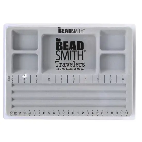 The Beadsmith&reg; Travelers Bead Board With Lid, 7.75" x 11.25" {7}